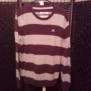 Aeropostale Long Sleeve Striped Sweater